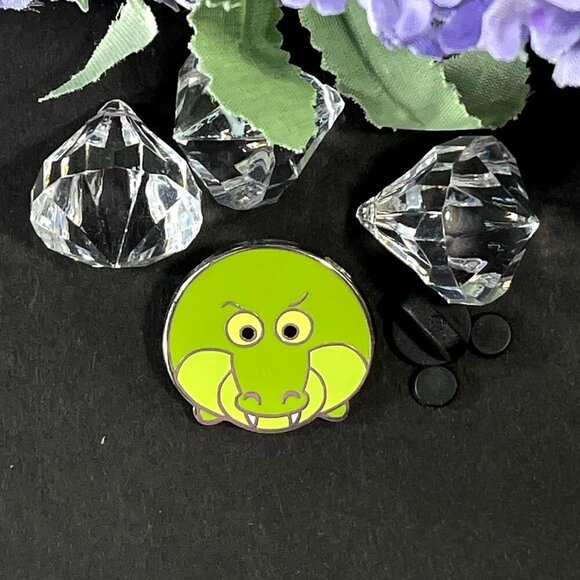 Disney Peter Pan Trading Pin Tick Tock Alligator Tsum Lapel Pin Brooch Jewelry - Picture 4 of 6